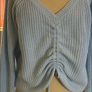 Soft baby. Blue sweater